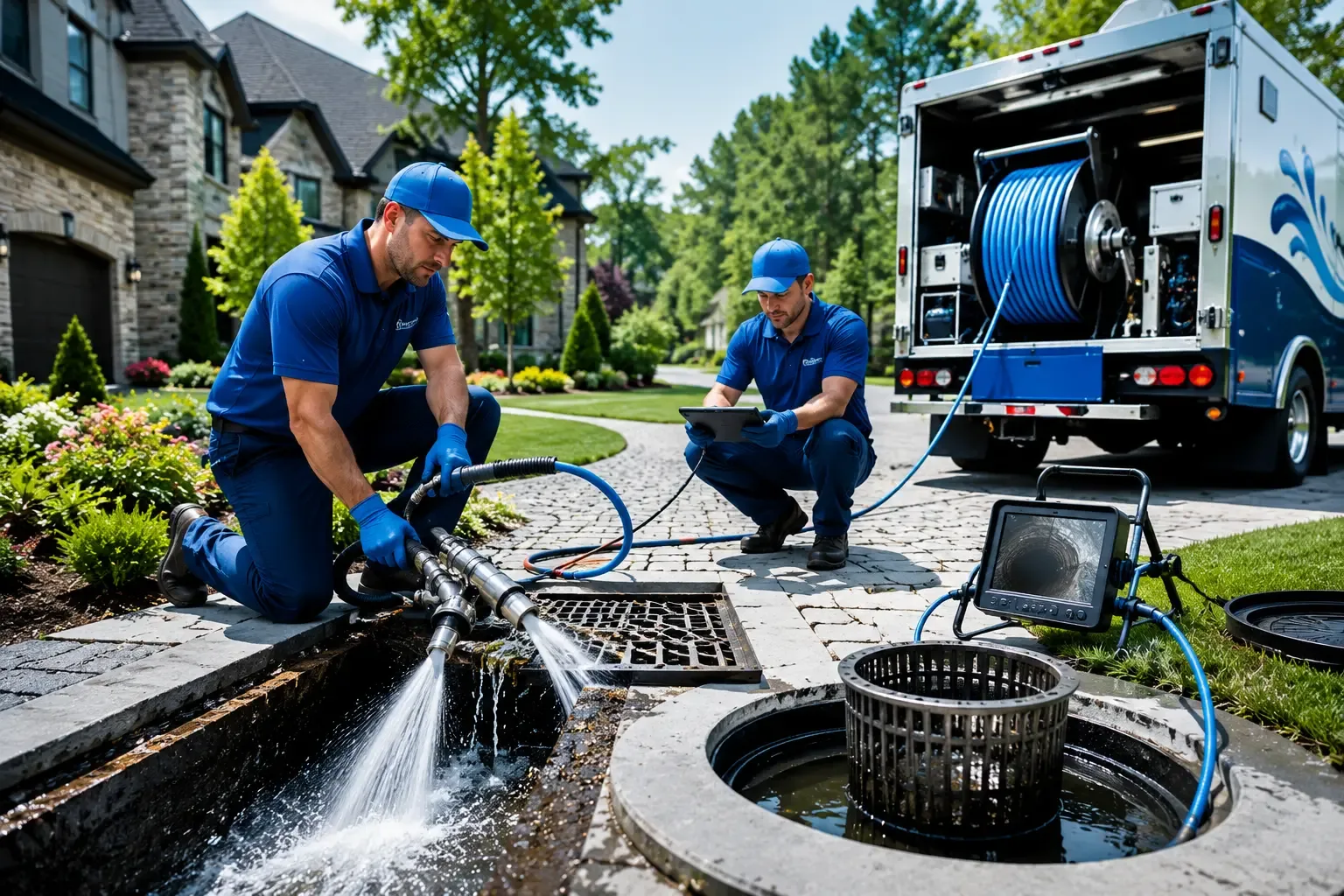 Local outdoor drain cleaning professionals in New Liberty, KY
