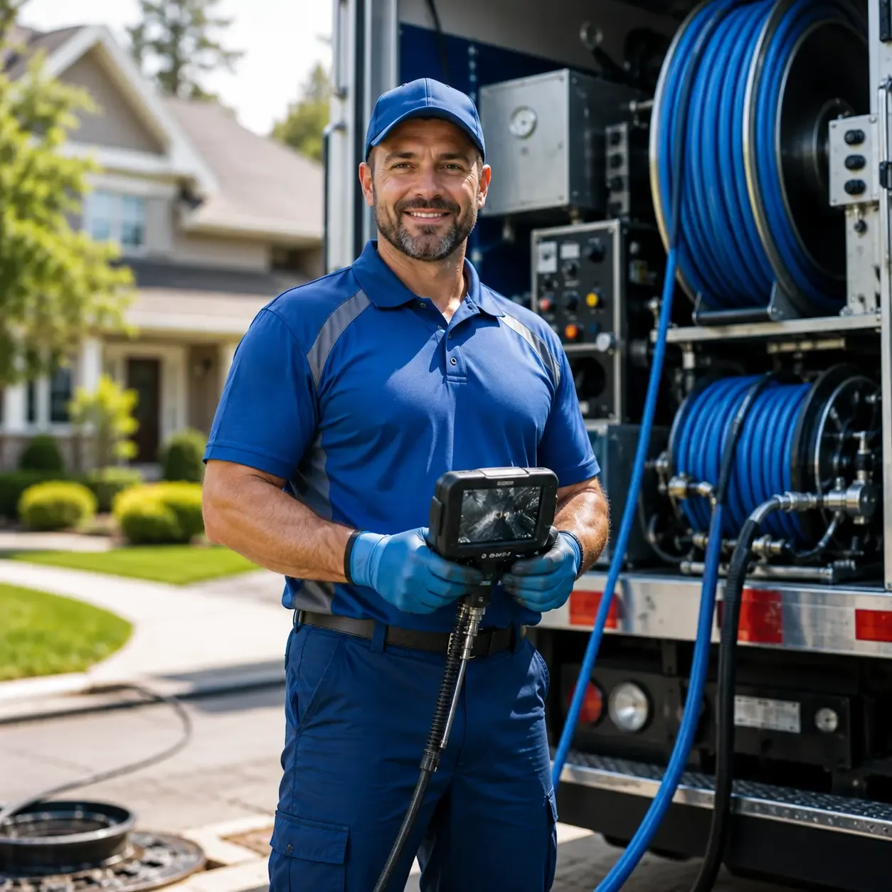 Local outdoor drain cleaning specialists in New Liberty, KY